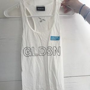 Golden Tina - tank top “GLD3N”